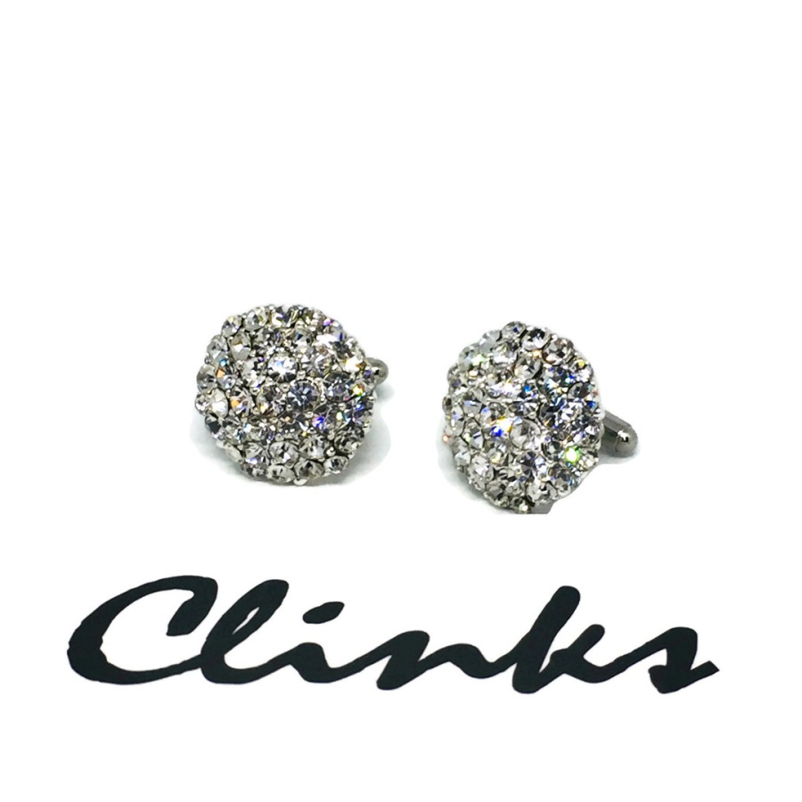 Clinks Fuschia Cluster Cufflink